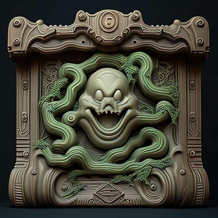 3D model Ghostbusters Sanctum of Slime game (STL)